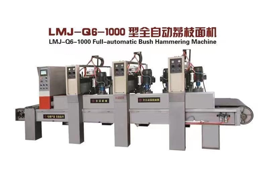 LMJ-Q6-1000型六頭全自動荔枝面機